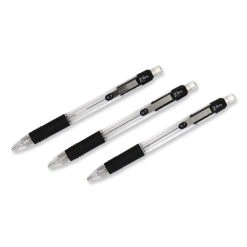 Zebra Z-Grip Mechanical Pencil, 0.7 Mm, HB (#2.5), Black Lead, Clear/Black Grip Barrel, 24/Pack 9 Zebra Z-Grip Mechanical Pencil, 0.7 Mm, HB (#2.5), Black Lead, Clear/Black Grip Barrel, 24/Pack -Bostitch Shop 821338
