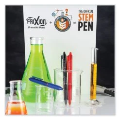 Pilot FriXion Clicker Erasable Gel Pen, Retractable, Bold 1 Mm, Black Ink, Black Barrel, Dozen -Bostitch Shop 824847