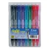 Pilot FriXion Clicker Erasable Gel Pen, Retractable, Extra-Fine 0.5 Mm, Assorted Ink And Barrel Colors, 8/Pack