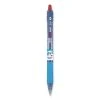 Pilot B2P Bottle-2-Pen Recycled Ballpoint Pen, Retractable, Medium 1 Mm, Red Ink, Translucent Blue Barrel, Dozen -Bostitch Shop 824864