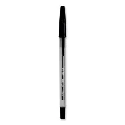 Pilot Better Ballpoint Pen, Stick, Fine 0.7 Mm, Black Ink, Smoke Barrel, Dozen -Bostitch Shop 824875