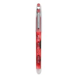 Pilot Precise P-500 Gel Pen, Stick, Extra-Fine 0.5 Mm, Red Ink, Red Barrel, Dozen -Bostitch Shop 824985
