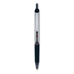 Pilot Precise V5RT Roller Ball Pen, Retractable, Extra-Fine 0.5 Mm, Black Ink, Black Barrel, 30/Pack