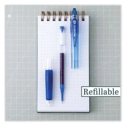 Pilot Precise Gel BeGreen Gel Pen, Retractable, Fine 0.7 Mm, Blue Ink, Blue Barrel, Dozen -Bostitch Shop 826969