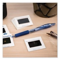 Pilot Precise Gel BeGreen Gel Pen, Retractable, Fine 0.7 Mm, Blue Ink, Blue Barrel, Dozen -Bostitch Shop 826970