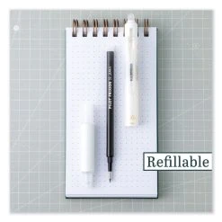 Pilot FriXion Clicker Design Erasable Gel Pen, Retractable, Extra-Fine 0.5 Mm, Black Ink, White Barrel, Dozen 10 Pilot FriXion Clicker Design Erasable Gel Pen, Retractable, Extra-Fine 0.5 Mm, Black Ink, White Barrel, Dozen -Bostitch Shop 826978
