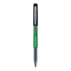 Pilot Precise V5 BeGreen Roller Ball Pen, Stick, Extra-Fine 0.5 Mm, Black Ink, Black Barrel, Dozen