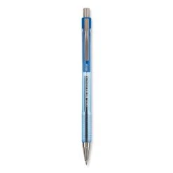 Pilot Better Ballpoint Pen, Retractable, Medium 1 Mm, Blue Ink, Translucent Blue Barrel, Dozen