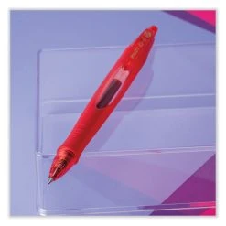 Pilot G6 Gel Pen, Retractable, Fine 0.7 Mm, Red Ink, Red Barrel -Bostitch Shop 827069