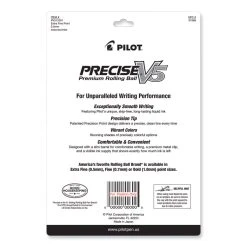 Pilot Precise V5 Roller Ball Pen, Stick, Fine 0.5 Mm, Assorted Ink And Barrel Colors, Dozen -Bostitch Shop 827123