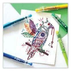 Pilot FriXion ColorSticks Erasable Gel Pen, Stick, Fine 0.7 Mm, Assorted Ink And Barrel Colors, 10/Pack -Bostitch Shop 827139