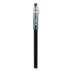 Pilot FriXion ColorSticks Erasable Gel Pen, Clipless Stick, Fine 0.7 Mm, Black Ink, Black Barrel, Dozen -Bostitch Shop 827143