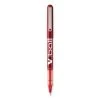 Pilot VBall Liquid Ink Roller Ball Pen, Stick, Extra-Fine 0.5 Mm, Red Ink, Red Barrel, Dozen -Bostitch Shop 827169
