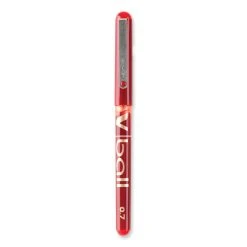 Pilot VBall Liquid Ink Roller Ball Pen, Stick, Extra-Fine 0.5 Mm, Red Ink, Red Barrel, Dozen -Bostitch Shop 827171