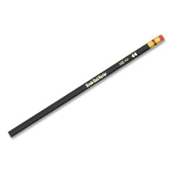 Paper Mate Mirado Black Warrior Pencil, HB (#2), Black Lead, Black Matte Barrel, Dozen -Bostitch Shop 835211