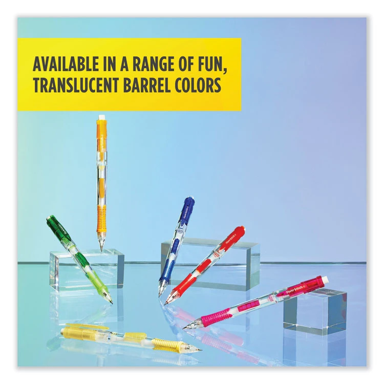 Paper Mate Clear Point Mechanical Pencil, 0.7 Mm, HB (#2.5), Black Lead, Randomly Assorted Barrel Colors, 2/Pack 4 Paper Mate Clear Point Mechanical Pencil, 0.7 Mm, HB (#2.5), Black Lead, Randomly Assorted Barrel Colors, 2/Pack - Image 2