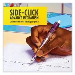 Paper Mate Clear Point Mechanical Pencil, 0.7 Mm, HB (#2.5), Black Lead, Randomly Assorted Barrel Colors, 2/Pack 11 Paper Mate Clear Point Mechanical Pencil, 0.7 Mm, HB (#2.5), Black Lead, Randomly Assorted Barrel Colors, 2/Pack -Bostitch Shop 835223