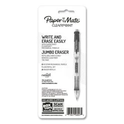 Paper Mate Clear Point Mechanical Pencil, 0.7 Mm, HB (#2.5), Black Lead, Randomly Assorted Barrel Colors, 2/Pack 15 Paper Mate Clear Point Mechanical Pencil, 0.7 Mm, HB (#2.5), Black Lead, Randomly Assorted Barrel Colors, 2/Pack -Bostitch Shop 835227