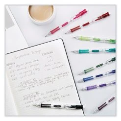 Paper Mate Clearpoint Mix And Match Mechanical Pencil, 0.7 Mm, HB (#2.5), Black Lead, Clear Barrels, Green Accents/Assorted Tops -Bostitch Shop 835295