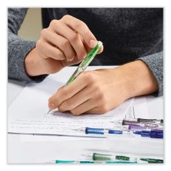 Paper Mate Clearpoint Mix And Match Mechanical Pencil, 0.7 Mm, HB (#2.5), Black Lead, Clear Barrels, Green Accents/Assorted Tops -Bostitch Shop 835296