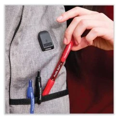 Paper Mate Profile Ballpoint Pen, Retractable, Medium 1 Mm, Blue Ink, Translucent Blue Barrel, 36/Pack -Bostitch Shop 835379