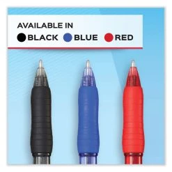 Paper Mate Profile Ballpoint Pen, Retractable, Medium 1 Mm, Blue Ink, Translucent Blue Barrel, Dozen -Bostitch Shop 835389