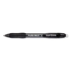 Paper Mate Profile Mechanical Pencils, 0.7 Mm, HB (#2), Black Lead, Black Barrel, 36/Pack