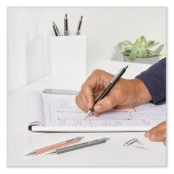 Paper Mate Advanced Mechanical Pencils, 0.5 Mm, HB (#2), Black Lead, Black; Gray Barrel, 2/Pack -Bostitch Shop 836388