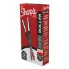 Sharpie® Roller Professional Design Roller Ball Pen, Stick, Fine 0.5 Mm, Red Ink, Black Barrel, Dozen -Bostitch Shop 837601