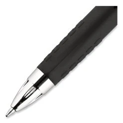 Uniball® Signo 207 Gel Pen, Retractable, Medium 0.7 Mm, Black Ink, Translucent Black Barrel, 4/Pack -Bostitch Shop 841216