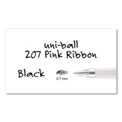 Uniball® 207 Office Pack Gel Pen, Retractable, Medium 0.7 Mm, Black Ink, Pink Barrel, 36/Pack 19 Uniball® 207 Office Pack Gel Pen, Retractable, Medium 0.7 Mm, Black Ink, Pink Barrel, 36/Pack -Bostitch Shop 841806