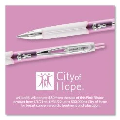 Uniball® 207 Office Pack Gel Pen, Retractable, Medium 0.7 Mm, Black Ink, Pink Barrel, 36/Pack 21 Uniball® 207 Office Pack Gel Pen, Retractable, Medium 0.7 Mm, Black Ink, Pink Barrel, 36/Pack -Bostitch Shop 841808