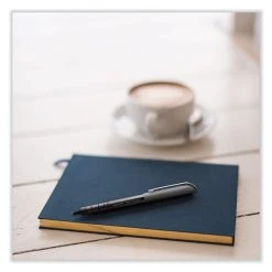 Uniball® VISION Needle Roller Ball Pen, Stick, Fine 0.7 Mm, Assorted Ink Colors, Silver Barrel, 8/Pack -Bostitch Shop 841978