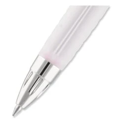 Uniball® Signo 207 Gel Pen, Retractable, Medium 0.7 Mm, Black Ink, Pink Barrel, 2/Pack -Bostitch Shop 842007