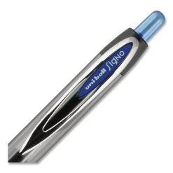 Uniball® Signo 207 Gel Pen, Retractable, Medium 0.7 Mm, Blue Ink, Black Barrel, 36/Box -Bostitch Shop 842163
