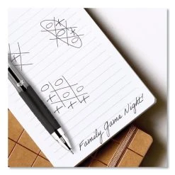 Uniball® Signo 207 Gel Pen, Retractable, Medium 0.7 Mm, Blue Ink, Black Barrel, 36/Box -Bostitch Shop 842168