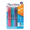 Paper Mate InkJoy Gel Pen, Retractable, Medium 0.7 Mm, Assorted Ink And Barrel Colors, 6/Pack 2 Paper Mate InkJoy Gel Pen, Retractable, Medium 0.7 Mm, Assorted Ink And Barrel Colors, 6/Pack -Bostitch Shop 843086