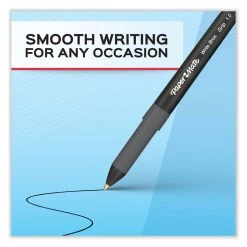 Paper Mate Write Bros. Grip Ballpoint Pen, Stick, Medium 1 Mm, Blue Ink, Blue Barrel, 36/Pack -Bostitch Shop 843330