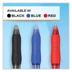 Paper Mate Profile Gel Pen, Retractable, Fine 0.5 Mm, Red Ink, Translucent Red Barrel, Dozen -Bostitch Shop 843370