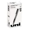 Uniball® 207 Impact Gel Pen, Stick, Bold 1 Mm, Black Ink, Silver/Black Barrel -Bostitch Shop 843616