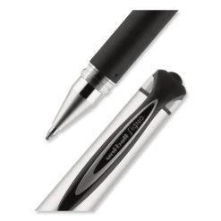 Uniball® 207 Impact Gel Pen, Stick, Bold 1 Mm, Black Ink, Silver/Black Barrel -Bostitch Shop 843620