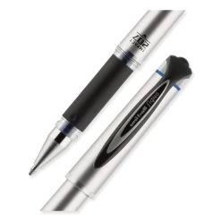 Uniball® 207 Impact Gel Pen, Stick, Bold 1 Mm, Blue Ink, Black Barrel -Bostitch Shop 843631