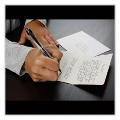 Uniball® VISION ELITE Roller Ball Pen, Stick, Extra-Fine 0.5 Mm, Black Ink, Black Barrel -Bostitch Shop 843685