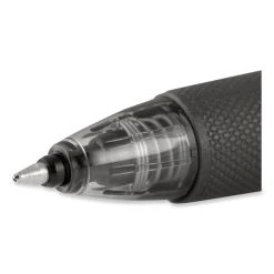 Uniball® Power Tank RT Ballpoint Pen, Retractable, Bold 1 Mm, Black Ink, Smoke/Black Barrel, Dozen -Bostitch Shop 844081