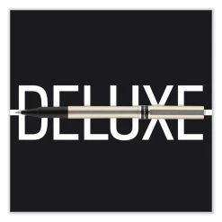 Uniball® Deluxe Roller Ball Pen, Stick, Micro 0.5 Mm, Black Ink, Metallic Gray Barrel, Dozen -Bostitch Shop 844107