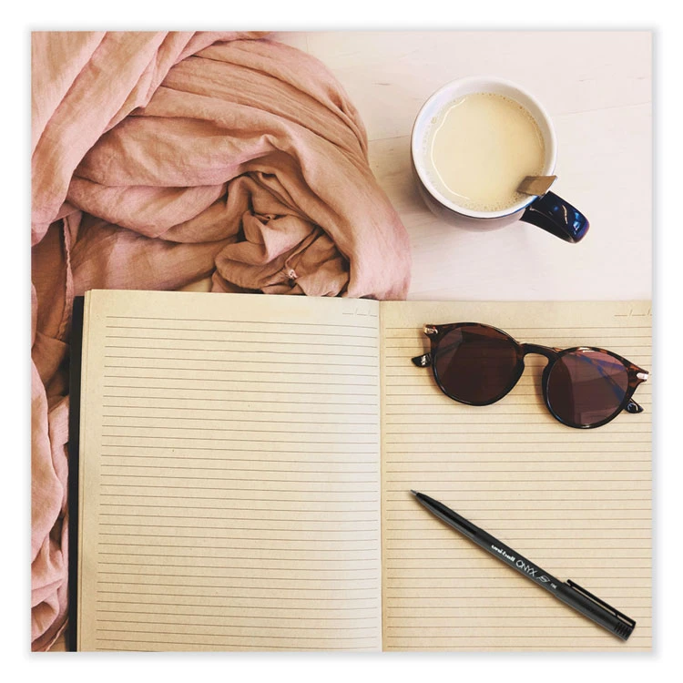 Uniball® ONYX Roller Ball Pen, Stick, Fine 0.7 Mm, Black Ink, Black Matte Barrel, Dozen 11 Uniball® ONYX Roller Ball Pen, Stick, Fine 0.7 Mm, Black Ink, Black Matte Barrel, Dozen - Image 9