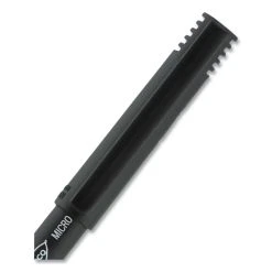 Uniball® ONYX Roller Ball Pen, Stick, Micro 0.5 Mm, Black Ink, Black Matte Barrel, Dozen -Bostitch Shop 847311