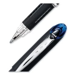 Uniball® Jetstream Stick Ballpoint Pen, Bold 1 Mm, Blue Ink, Black Barrel -Bostitch Shop 847421