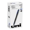 Uniball® AIR Porous Roller Ball Pen, Stick, Medium 0.7 Mm, Blue Ink, Black Barrel, Dozen -Bostitch Shop 848718