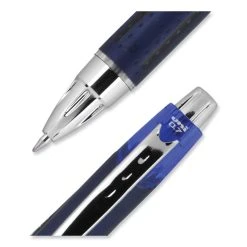 Uniball® Jetstream Retractable Ballpoint Pen, Fine 0.7 Mm, Blue Ink, Blue Barrel -Bostitch Shop 848854